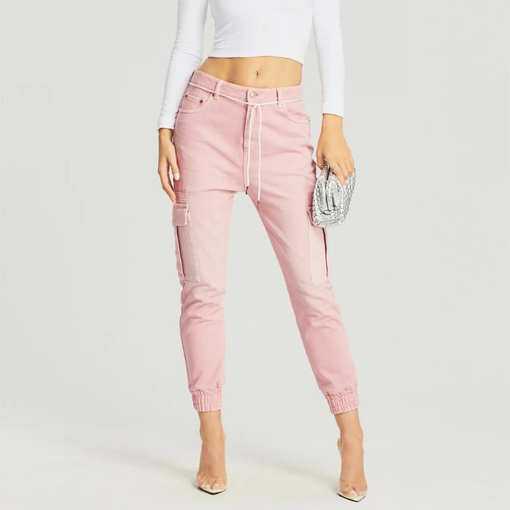 VERONICA DENIM JOGGER SER.O.YA Vintage Blush Size 28 New with Tags